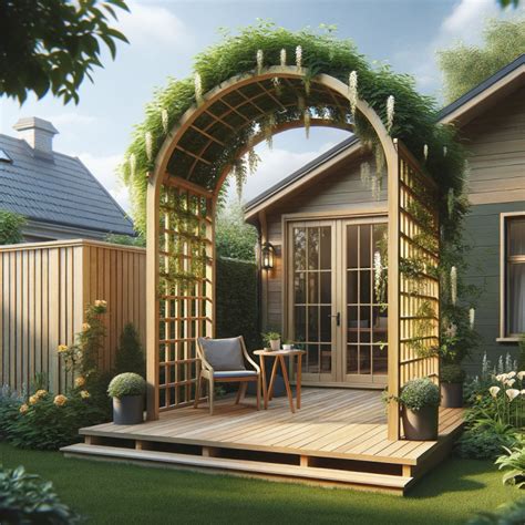 23 Beautiful and Unique Garden Arbor Arch Ideas and Designs