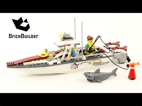 LEGO CITY 60147 Fishing Boat Speed Build For Collectors Collection