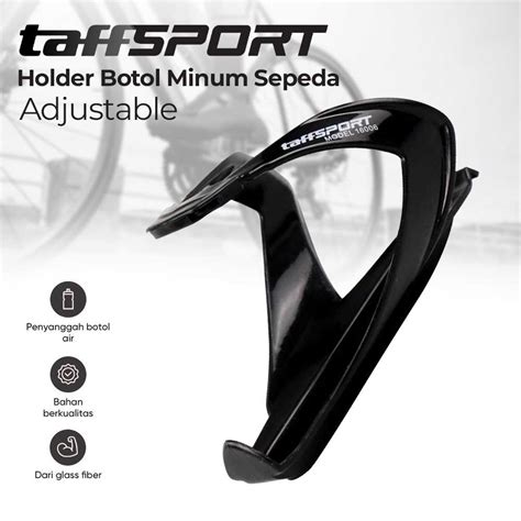 Jual TaffSPORT Holder Botol Minum Sepeda Adjustable MTB 16006