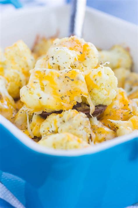 Baked Cheesy Cauliflower Pumpkin N Spice