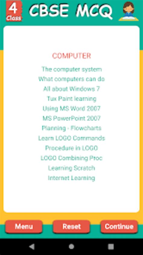 Cbse Class 4 Mcq For Android Download