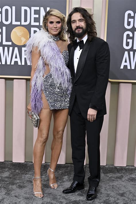 Photo Heidi Klum Tom Kaulitz 80e Cérémonie Des Golden Globes Au Beverly Hilton à Los