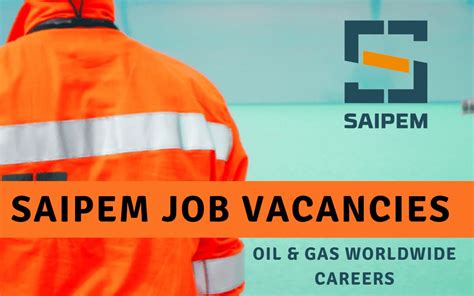 Saipem Job Vacancy Worldwide Recruitment Yesijob