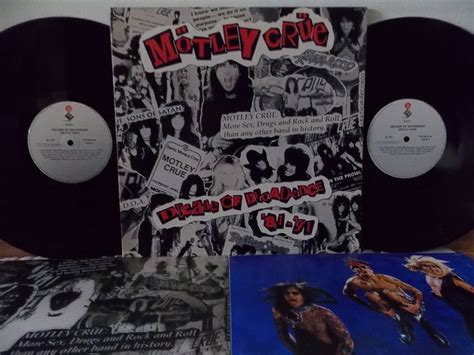 Lp Motley Crue Decade Of Decadence 81 ‘91 Duplo 2 Lps 1991 C