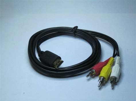Zena HDMI 3RCA Black 010 - Hdmi/Rca Cable and Hdmi Cable