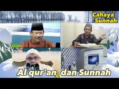 Jika Berpegang Teguh Pada Al Qur An Dan Sunnah Youtube