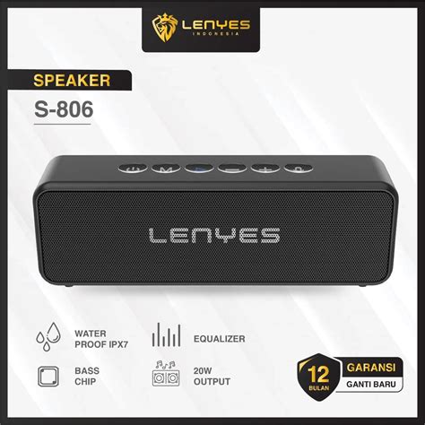 Jual LENYES S806 waterproof ip67 voice assistant wireless bluetooth ...