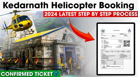 Kedarnath Helicopter Booking 2024 Step By Step Process Chardham Yatra