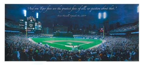 Ernie Harwell Commemorative Panoramic - Detroit City Sports