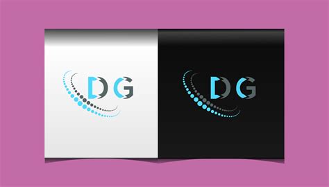 DG letter logo creative design. DG unique design. 15629869 Vector Art ...