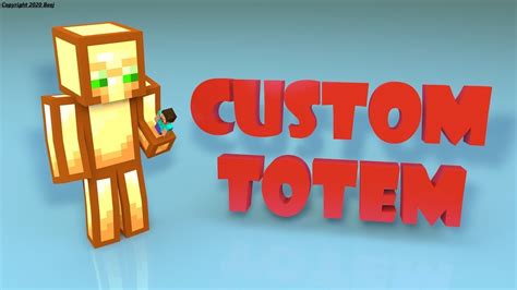 Give Your Custom Totem All Java Versions YouTube