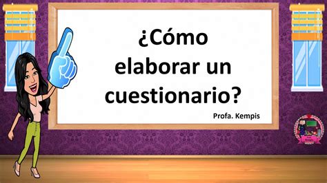 C Mo Elaborar Un Cuestionario De Encuesta Youtube