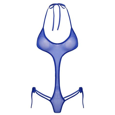 Microbikini Para Mujer Traje De Ba O De Una Pieza Bikini Sexy De Color S Lido