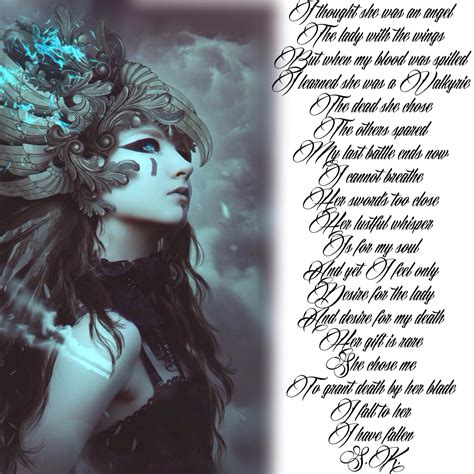 Valkyrie Inspired Poem