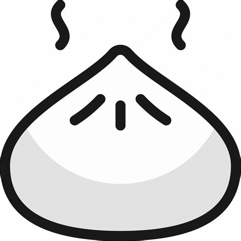 Asian Food Pork Bun Icon Download On Iconfinder