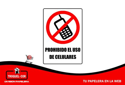 Prohibido El Uso De Celular