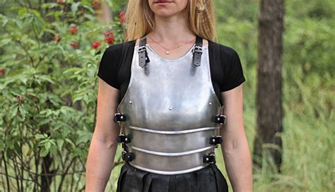 Steel Cuirass Female Cuirass Female Armor Cosplay Armor Etsy