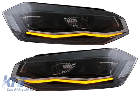 Led Headlights Suitable For Vw Polo Aw Mk With Dynamic