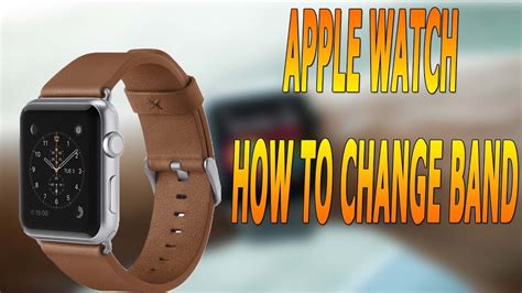 Apple Watch How To Change Band Youtube