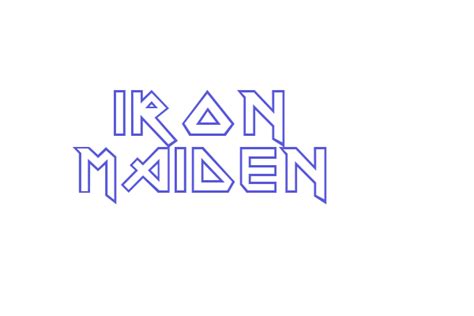 Iron Maiden - Font Free Download Now