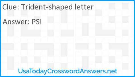 Trident Shaped Letter Crossword Clue UsaTodayCrosswordAnswers Net