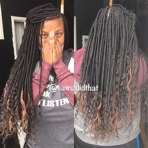 Heres How You Can Install Super Long Goddess Faux Locs On Any Hair Type Cuban Twist Hair