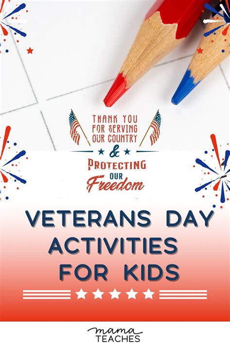 Veterans Day Activities for Kids - Mama Teaches