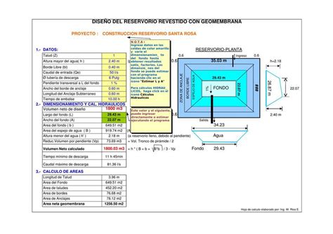 Reservorio Con Geomembrana Hans Tarqui UDocz