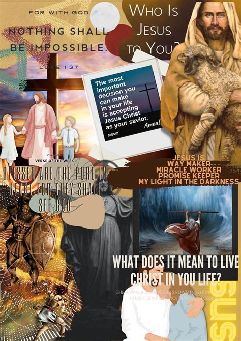 Christian Collage Ideas2 | Christian bible quotes, Christian high ...