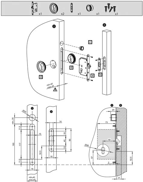 Slid Up By Mantion Su5327 Pocket Door Hardware Kit Instruction Manual