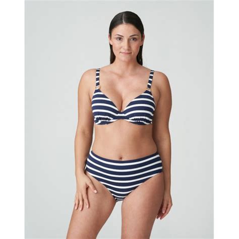 Primadonna Swim Nayarit Plunge Bikini Oberteil Water Blue Annadiva