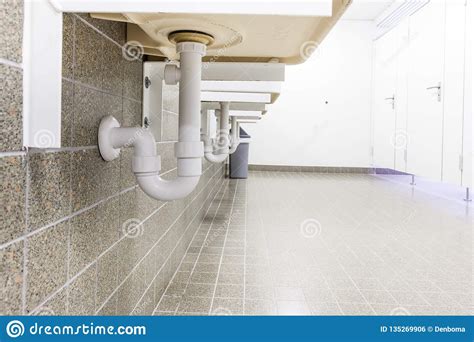 Doors From Toilets And Sinks Stock Photo Image Of Flush Building