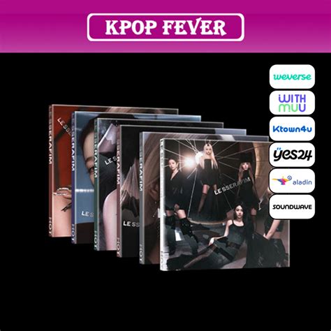 LE SSERAFIM HOT Th Mini Album COMPACT Ver POB Shopee Singapore