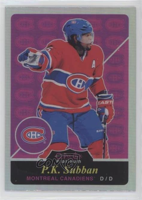 2015 16 O Pee Chee Platinum Retro Rainbow R67 P K Subban For Sale