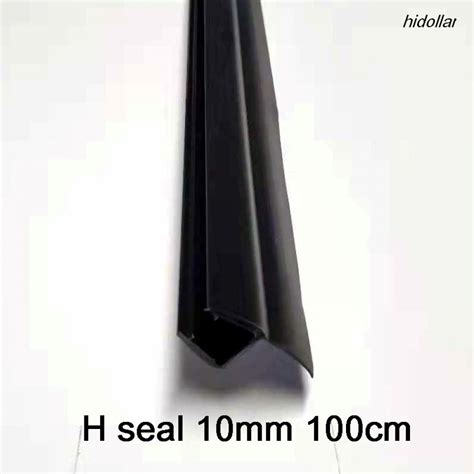 BLACK PVC PLASTIC SHOWERSCREEN SHOWER SCREEN DOOR WATER SEAL STRIP FOR