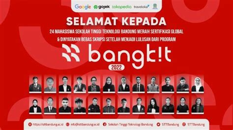 Ikuti Program Bangkit Academy 24 Mahasiswa STT Bandung Dinyatakan