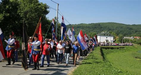 Komemoracija kod jame Jazovke za žrtve koje su ubili partizani