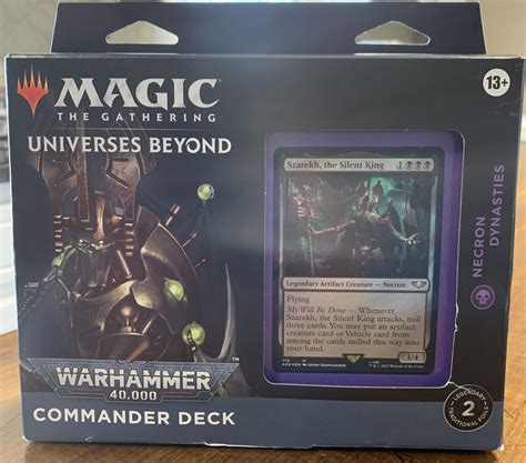 Necron Dynasties Magic The Gathering Warhammer K Commander Deck Edh