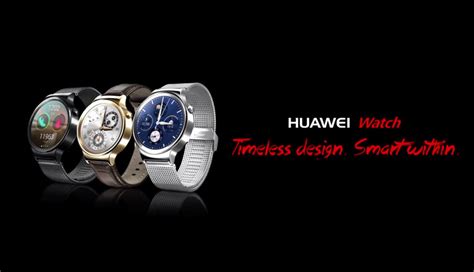 This is the Huawei Watch, One of the Best Looking Android Wear Devices ...