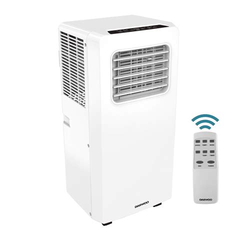 Daewoo In Btu Portable Air Conditioning Unit With Fan