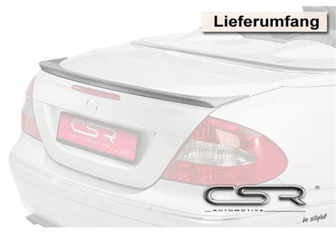 Aleron Mercedes Benz CLK 209 2002 2010 Fiberflex