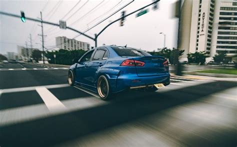 Mitsubishi Evo X Slammed Modified Stance Widebody Mitsubishi