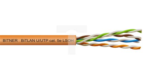 Kabel Teleinformatyczny BiTLAN U UTP Kat 5e 4x2x0 5 LSOH TI0008 Klasa