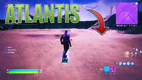 New Aquaman Atlantis Fortnite Location Early Gameplay Youtube