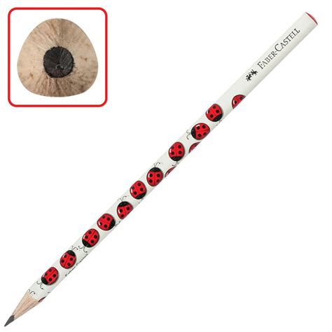 Bút Chì Gỗ 2B Motif Lady Bugs Faber Castell 118367