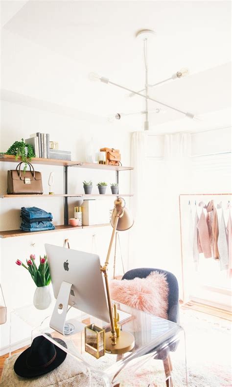 Chic Home Office Inspo Chic Office Space Cozy Home Office Home Office Design Home Office