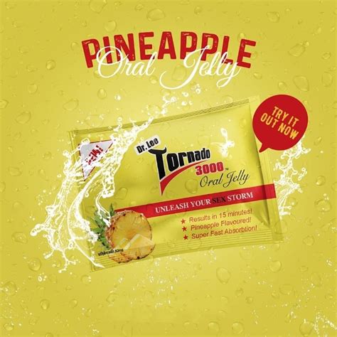 Tornado 3000 Pineapple Oral Jelly