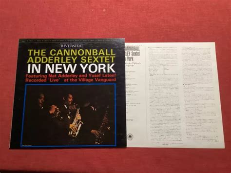 LP THE CANNONBALL Adderley Sextet In New York Japanpressung EUR 1 00