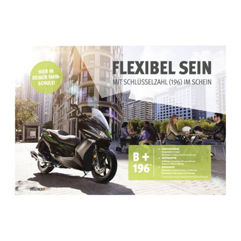 Poster Flexibel Sein Mit Dem B Schein Mobil Verlag Individuell