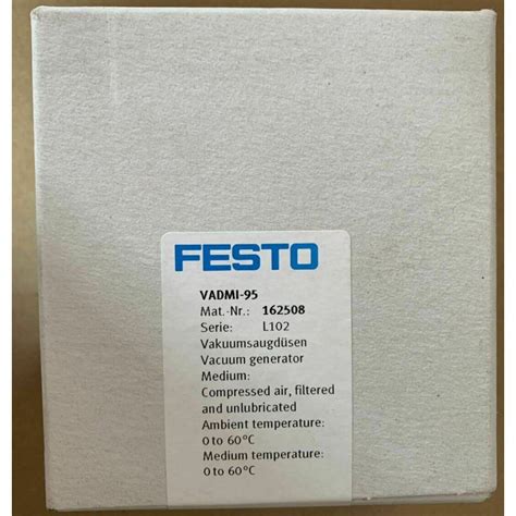 1 Piece New Festo Vacuum Generator VADMI 95 162508 In Box Free Ship EBay